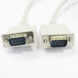 کابل 9 پین دو سر نرگی1.5 متری Cable COM Port 9 Pin male 1.5M