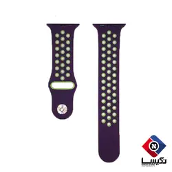 بندسیلیکون نایک پلاس مناسب برای اپل واچ سایز 42/44 - اپل استور نکیسا