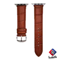 بند چرم طبیعی مناسب برای اپل واچ سایز 40/38