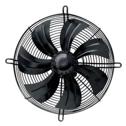 هواکش صنعتی ایلکای هفت پر فلزی ( با قاب - دمنده ) 40 سانت تکفاز VIK-40A4S-L دمنده