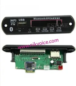 برد پنل امپلی فایر بلوتوثی و فلشخور / کیت و ماژول / نیک ویس / www.nikvoice.com