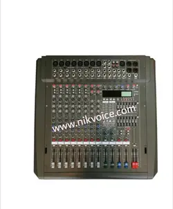 پاور میکسر جی تی ار / پاورمیکسر JTR CMX-8CH / نیک ویس / www.nikvoice.com