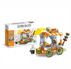 لگو گاری باربیکیو برند sembo block