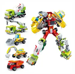 لگو میکسر سیمان تبدیل شونده برند GUDI کد ۸۷۶۰E