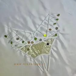 لامبادا صورتی فانتزی سبز شاین پولکی