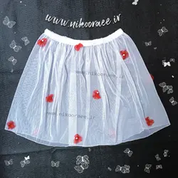 دامن کوتاه فانتزی توری