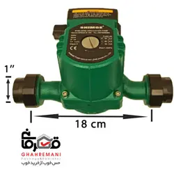پمپ آب شیمچه خطی 180-6-25 | سرمایش گرمایش قهرمانی