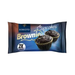 کیک براونی دوقلو ساده