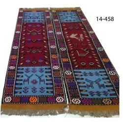 جفت کناره گلیم عشایری دستباف (458_14)