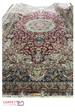 فرش دستباف 24متری طرح قره باغی (1_55)