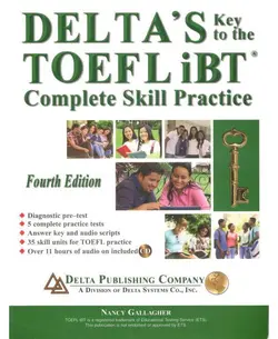 کتاب تافل DELTA'S key to the TOEFL iBT: complete skill practice - چرب زبان