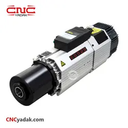 اسپیندل موتور هواخنک 9 کیلو وات 24000 دور با قابلیت تعویض ابزار اتوماتیک برند HQM