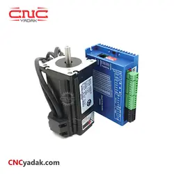 استپ موتور انکدر دار نما 24 برند HQM به همراه درایور مدل EC60-30 گشتاور 30کیلوگرم سانتیمتر
