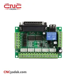 برد کنترلر CNC پنج محور سازگار با MACH3 با اتصال پارالل Parallel