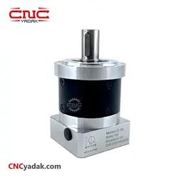 گیربکس خورشیدی 1 به 100 دو مرحله ای فلنج گرد سایز 90 مدل LE90 برند (HQM) ساخت چین