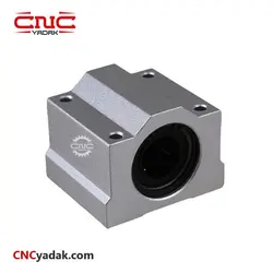 بلبرینگ خطی بلوکی مدل SC16UU قطر 16 میلیمتر آلومینیومی