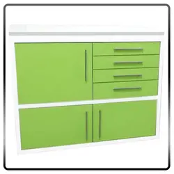 کابینت فلزی اکو ECO مدل ECO/1 (یک متری) - دنتال استوک