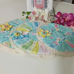 سرویس دمکنی دور کش  سه سایز  پارچه کتان ترک  لایی پشم شیشه