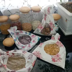 سفارش دوخت کیسه سبزی و حبوبات