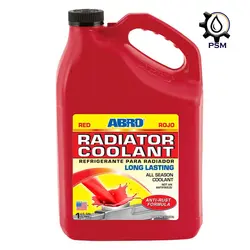 ضد یخ آبرو آمریکا قرمز ABRO RADIATOR COOLANT RED - فروشگاه اینترنتی PSMLUB