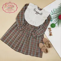 پیراهن باربری گلدوزی(مدل کِلارا)