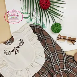 پیراهن باربری گلدوزی(مدل کِلارا)