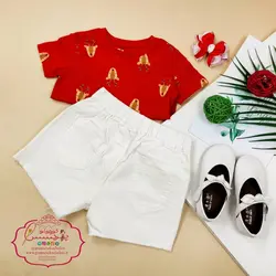 شورت کتان سفید دمپا زاپ