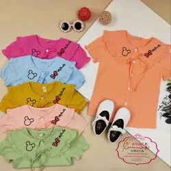 شومیز کتان میکی موس