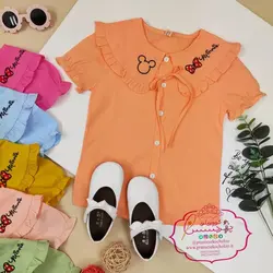 شومیز کتان میکی موس