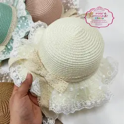 کلاه حصیری وارداتی دور دانتل