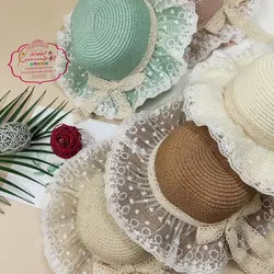 کلاه حصیری وارداتی دور دانتل