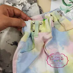 شلوار بگ آبرنگی