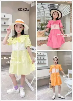 پیراهن خامه دوزی پاستلی