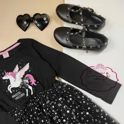 پیراهن تک شاخ دامن ستاره