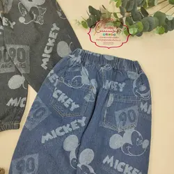 شلوار بگ گت دار میکی موس