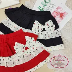 دامن چندطبقه نوت موسیقی - پرنسس کوچولو