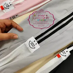 شلوار خط دار پایین تور