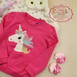 بلوز داخل کرک تکشاخ پولک - پرنسس کوچولو