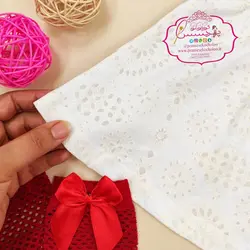 پیراهن سفید طرح خامه دوزی