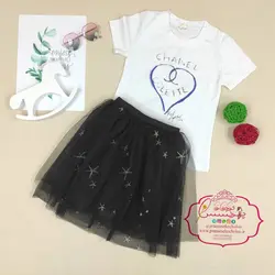 بلوز دامن قلب شنل - پرنسس کوچولو