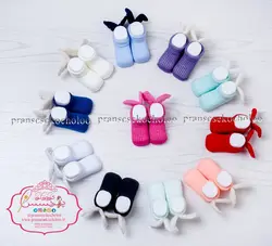 جوراب بالدار نوزادی - پرنسس کوچولو