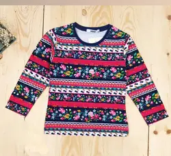 بلوز راحتی مادرو دختر طرح گیلاس