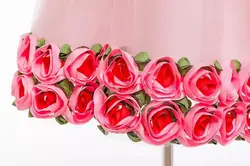 پیراهن دلبر گل برجسته مجلسی - پرنسس کوچولو