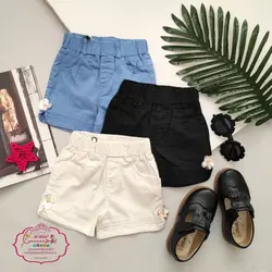 شلوارک کتان دمپا شکوفه