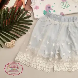 شورت دامنی جین ستاره - پرنسس کوچولو