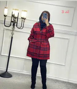 پالتو پشمی موهر دار کد 1405 · پوشاک شفق