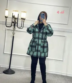 پالتو پشمی موهر دار کد 1405 · پوشاک شفق