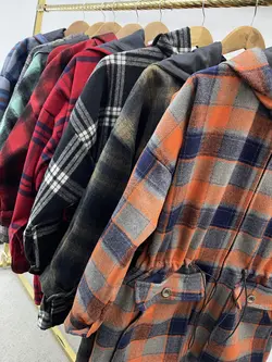 پالتو پشمی موهر دار کد 1405 · پوشاک شفق