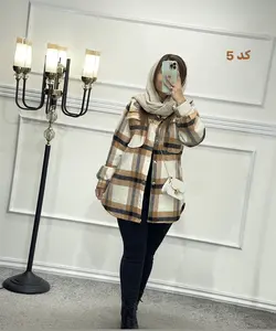 شکت چهارخونه پشمی کد 1413