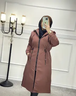 کاپشن بغل زیپ کد 1431 · پوشاک شفق